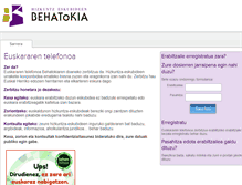 Tablet Screenshot of euskararentelefonoa.com